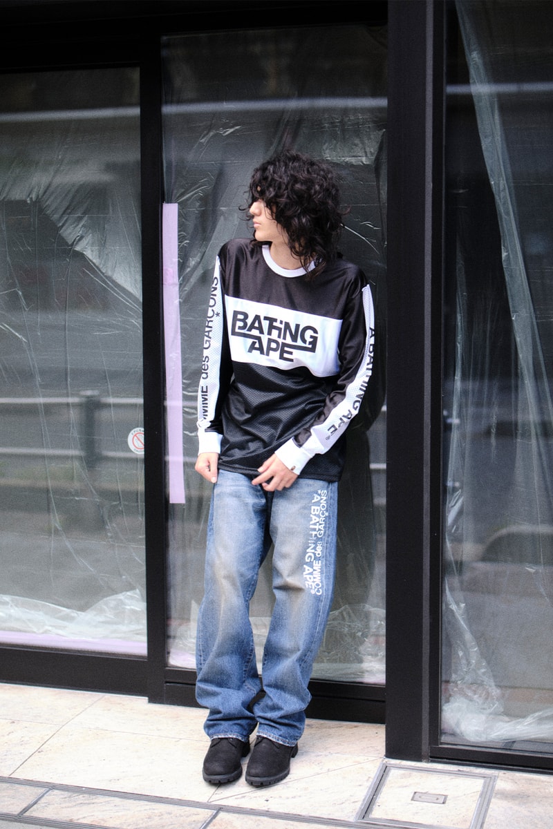 ア・ベイシング・エイプ x コム デ ギャルソンによる2024年秋冬コレクションが到着 A BATHING APE® x COMME des GARÇONS autumn winter 2024 release info