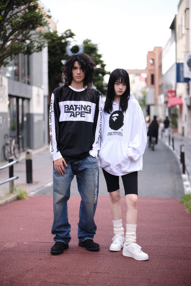ア・ベイシング・エイプ x コム デ ギャルソンによる2024年秋冬コレクションが到着 A BATHING APE® x COMME des GARÇONS autumn winter 2024 release info