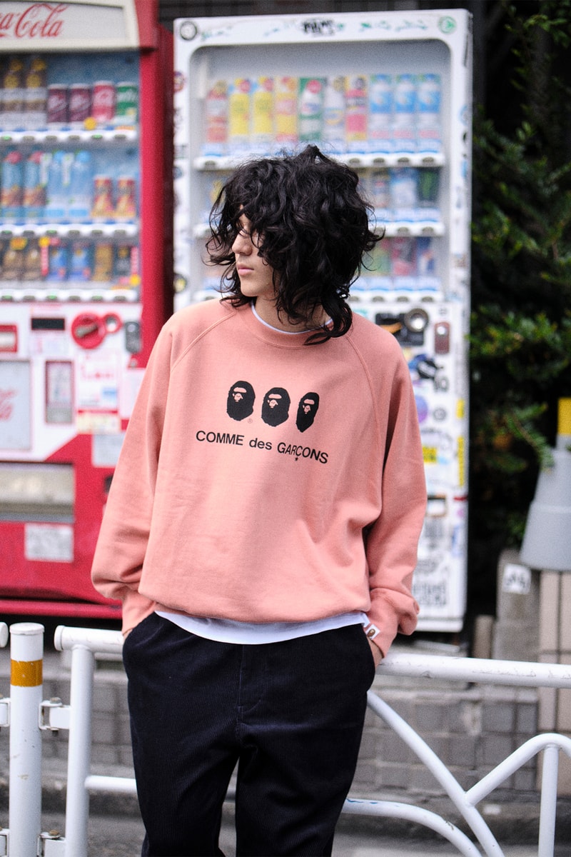 ア・ベイシング・エイプ x コム デ ギャルソンによる2024年秋冬コレクションが到着 A BATHING APE® x COMME des GARÇONS autumn winter 2024 release info