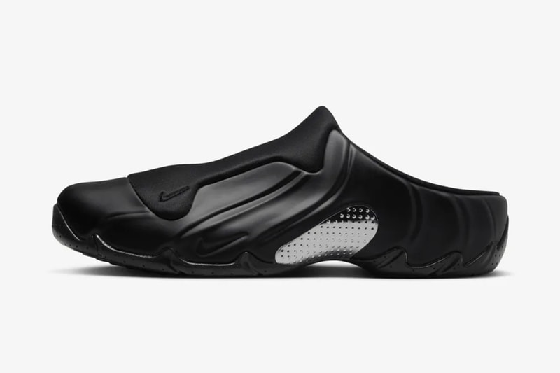 Nike Clogposite にほぼほぼ黒な“Black and Metallic Silver”が到着　ナイキ クロッグポジット