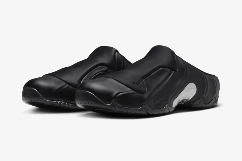 Nike Clogposite にほぼほぼ黒な“Black and Metallic Silver”が到着　ナイキ クロッグポジット