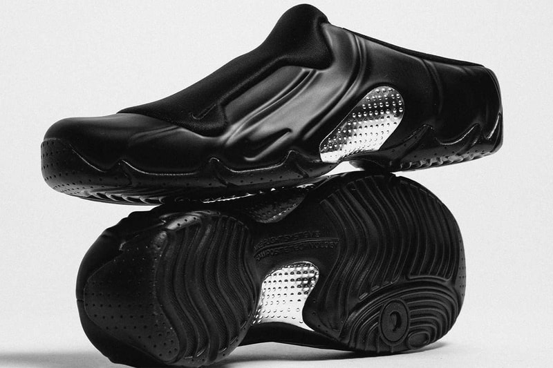 Nike Clogposite にほぼほぼ黒な“Black and Metallic Silver”が到着　ナイキ クロッグポジット