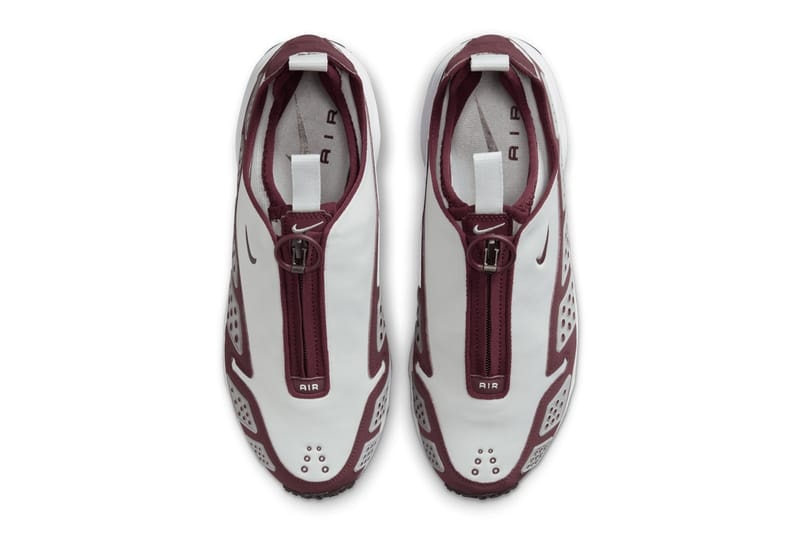 ナイキエアサンダーマックスから新色 “ナイトマルーン”が登場 Nike Air Max Sunder Surfaces in "White/Burgundy" Release Info Fuchsia Flash, Canyon Gold, and Electric Green fall 2024 FZ2068-002 night maroon