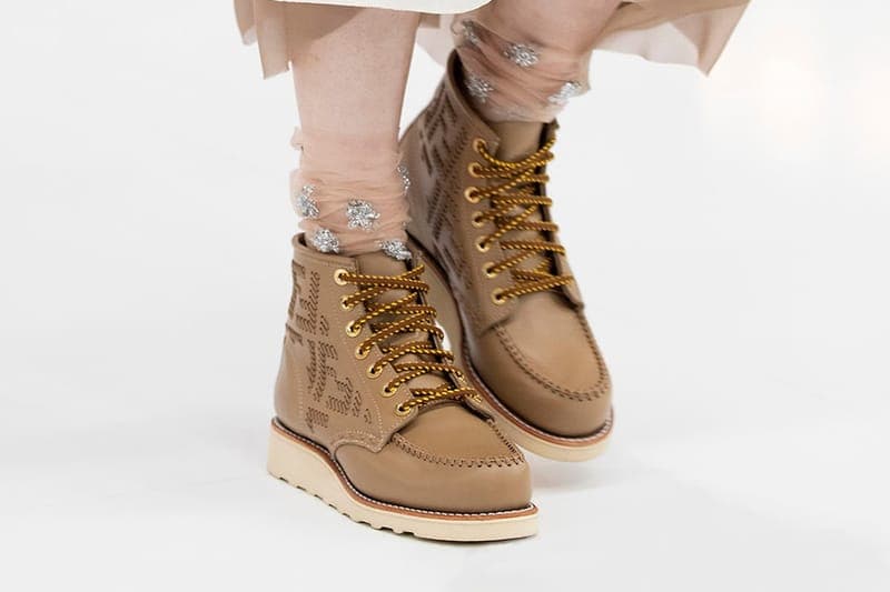 Fendi Red Wing Heritage Classic Moc Boots Release Info Spring Summer 2025 SS25 runway date store list buying guide photos price　フェンディ　レッドウィング　アイリッシュセッター