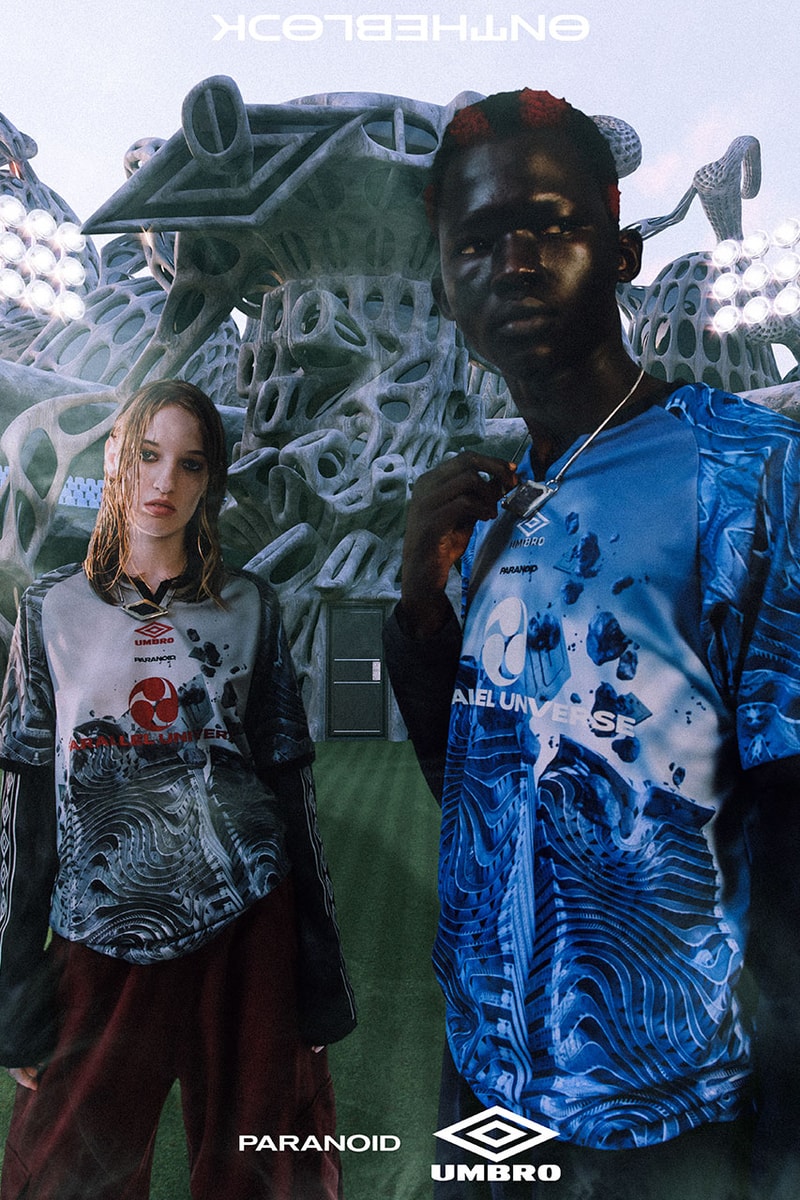 パラノイドがアンブロとのコラボコレクションを発表 paranoid umbro collabo collection release info
