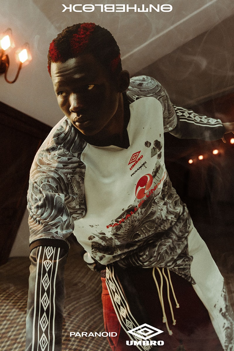 パラノイドがアンブロとのコラボコレクションを発表 paranoid umbro collabo collection release info