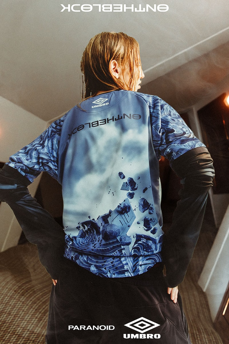 パラノイドがアンブロとのコラボコレクションを発表 paranoid umbro collabo collection release info