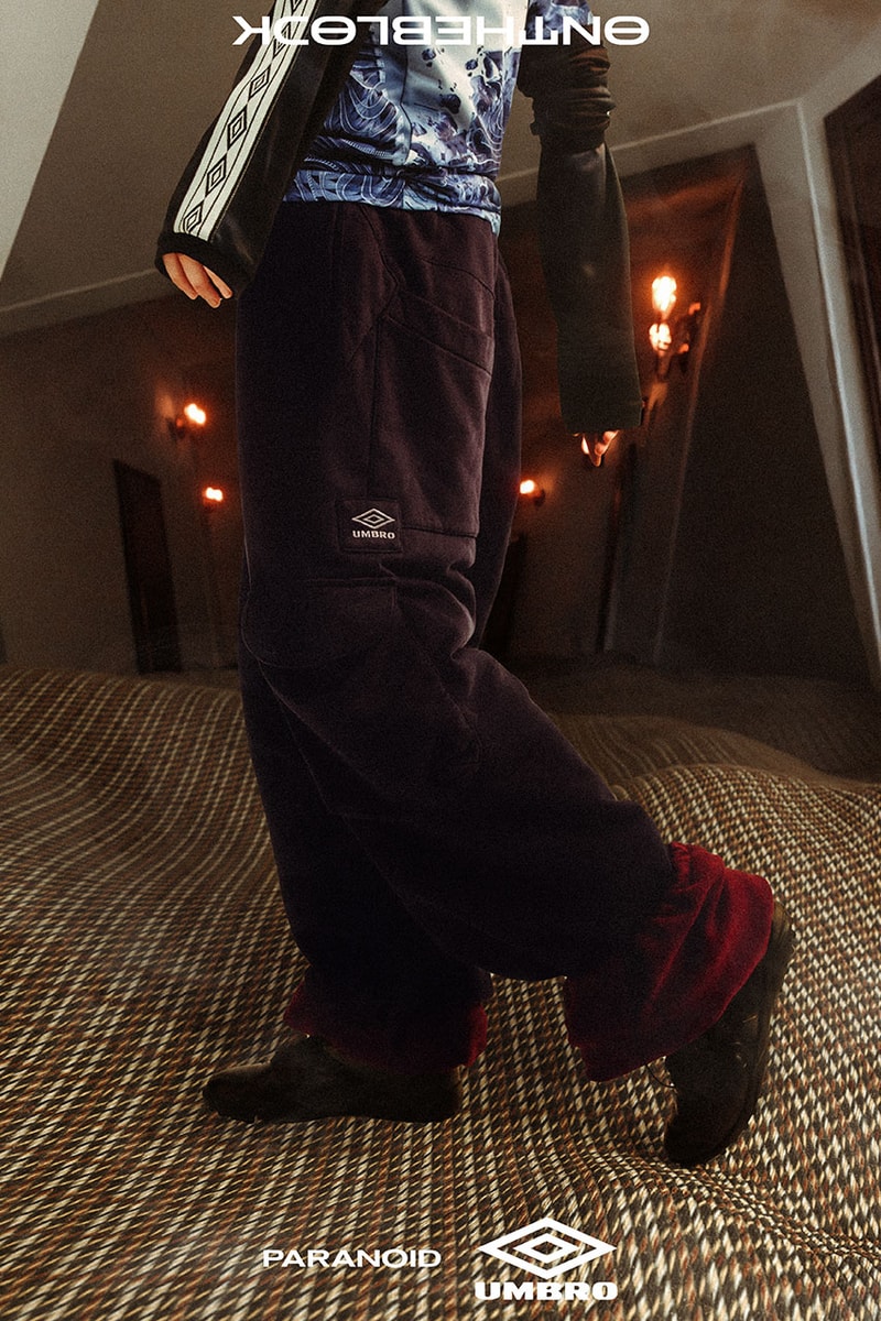 パラノイドがアンブロとのコラボコレクションを発表 paranoid umbro collabo collection release info
