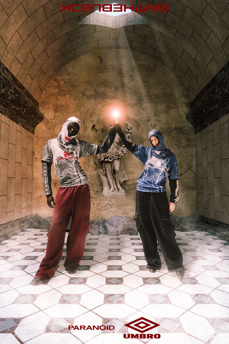 パラノイドがアンブロとのコラボコレクションを発表 paranoid umbro collabo collection release info