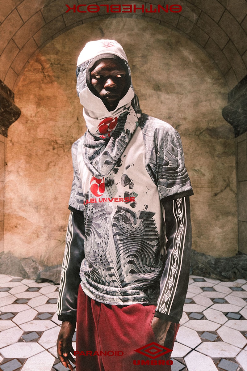パラノイドがアンブロとのコラボコレクションを発表 paranoid umbro collabo collection release info