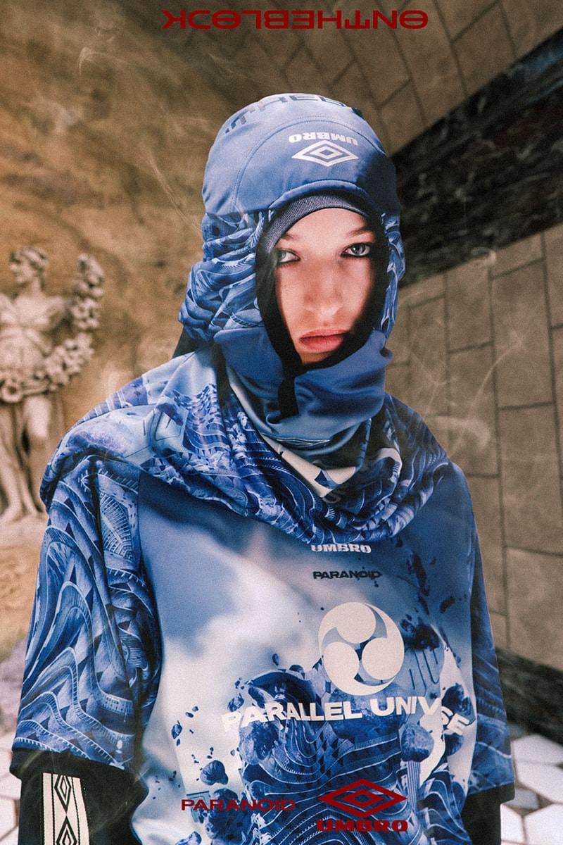 パラノイドがアンブロとのコラボコレクションを発表 paranoid umbro collabo collection release info