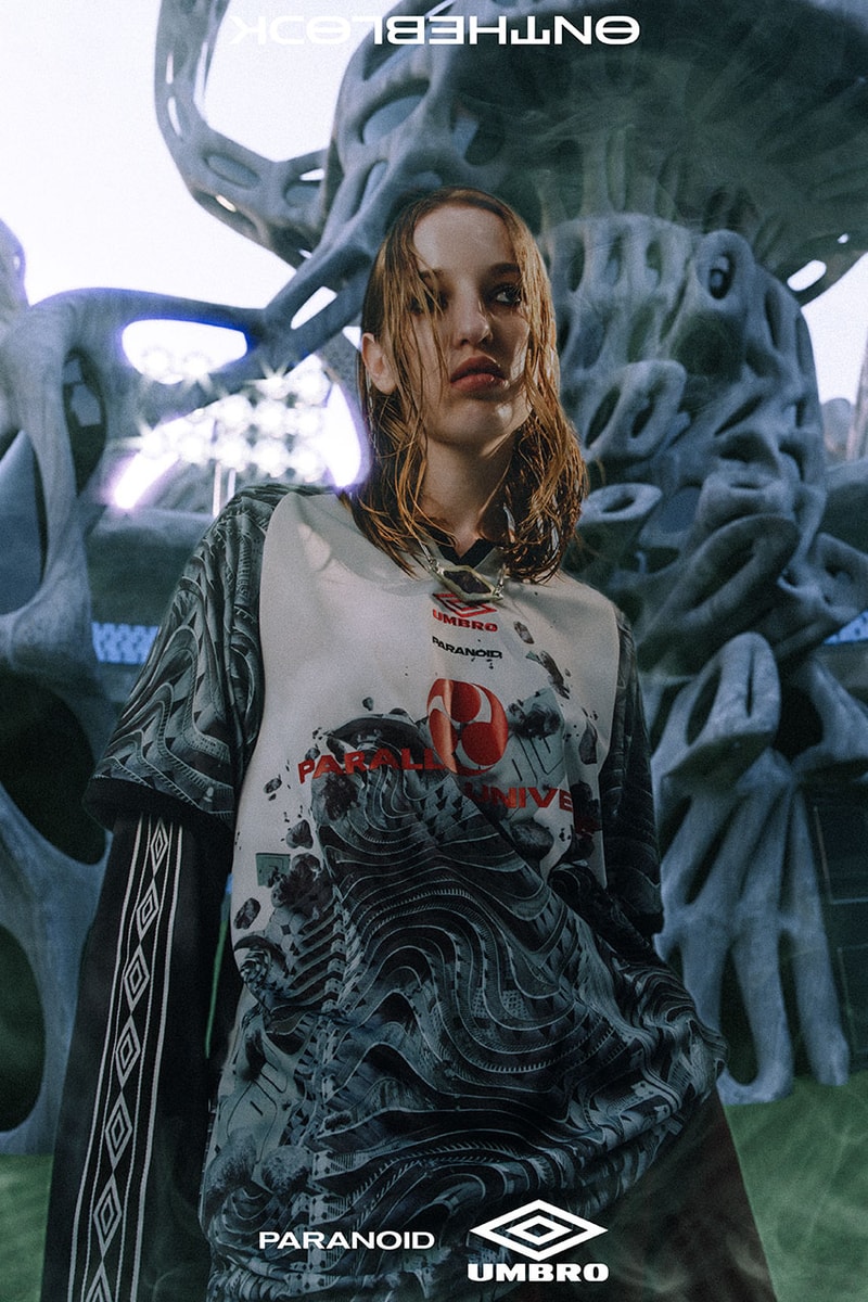 パラノイドがアンブロとのコラボコレクションを発表 paranoid umbro collabo collection release info