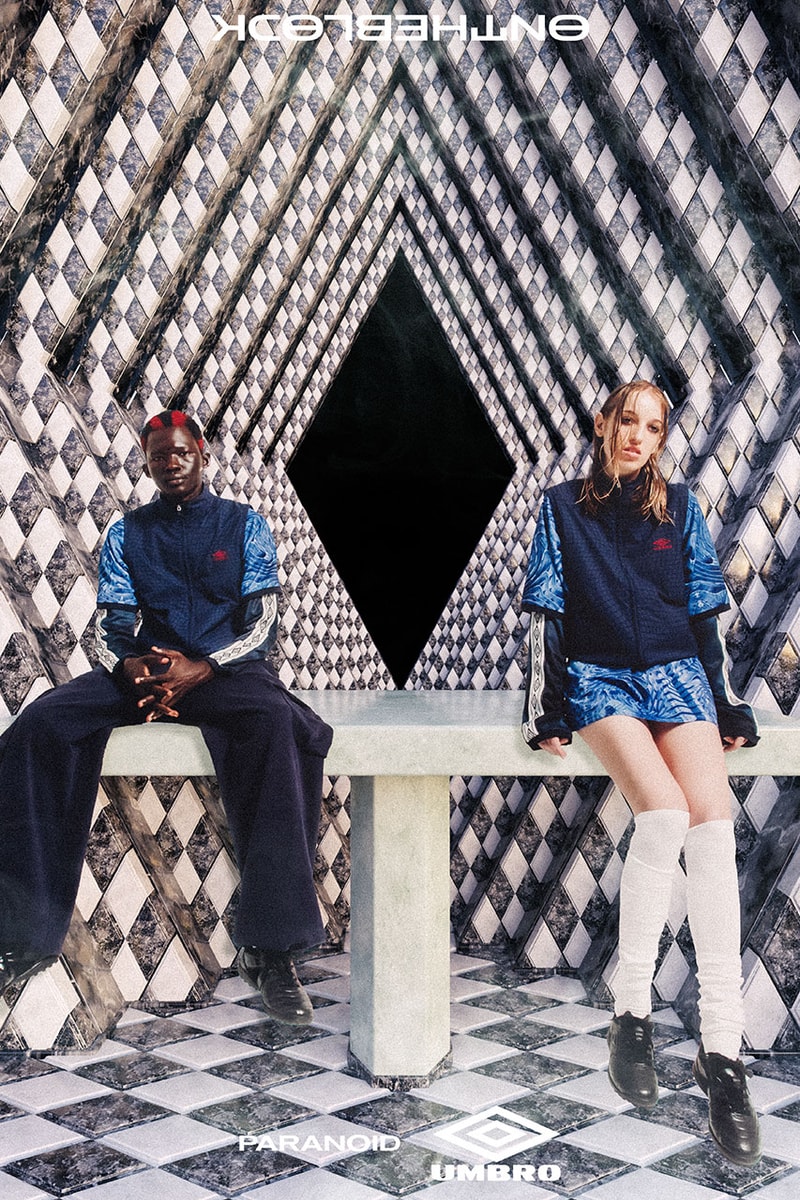 パラノイドがアンブロとのコラボコレクションを発表 paranoid umbro collabo collection release info