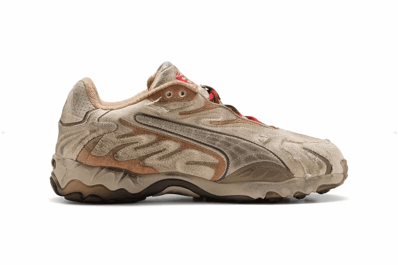 エイサップ・ロッキーとプーマの新作インヘイル OGが公開 PUMA and A$AP Rocky’s New Inhale OG is Dirtied and Distressed