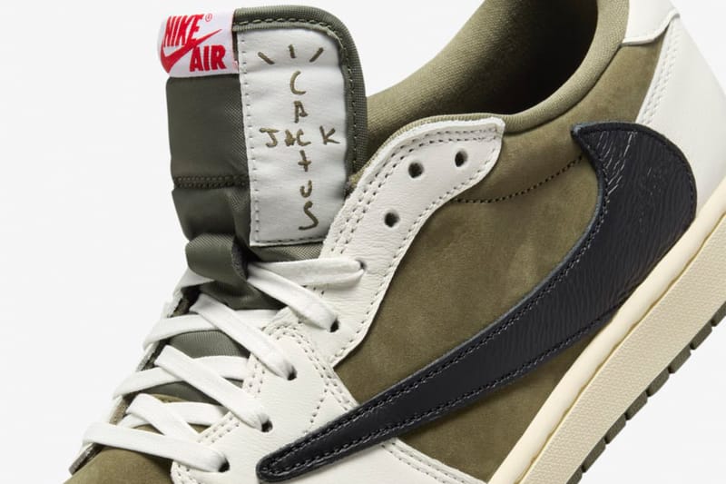 NIKE (ナイキ) ×Travis Scott Air Jordan 1 Low OG SP Reverse Olive 