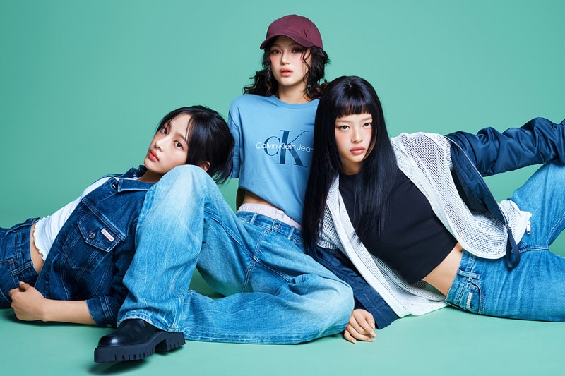 カルバンクラインがニュージーンズを起用した2024年秋シーズンのキャンペーンを発表 calvin klein newjeans 2024 fall campaign info