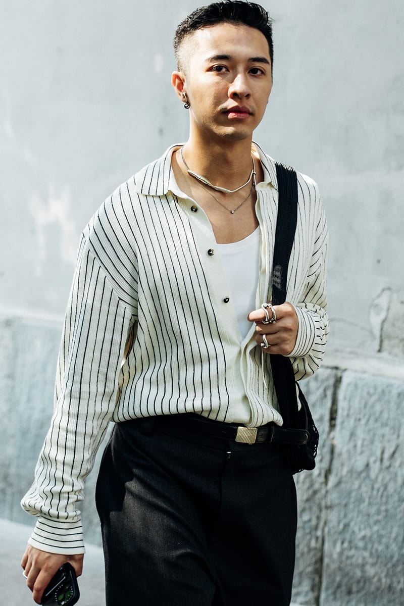 ミラノ・ファッションウィーク・ウィメンズ 2025年春夏 Milan Fashion Week SS25 Street Style prada bottega veneta versace diesel glenn maartens asap rocky rihanna