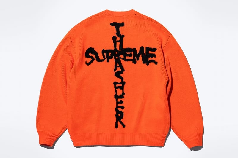 シュプリームが『スラッシャー』との最新コラボカプセルコレクションを発表 sacai NEW ERA® Gonz release info