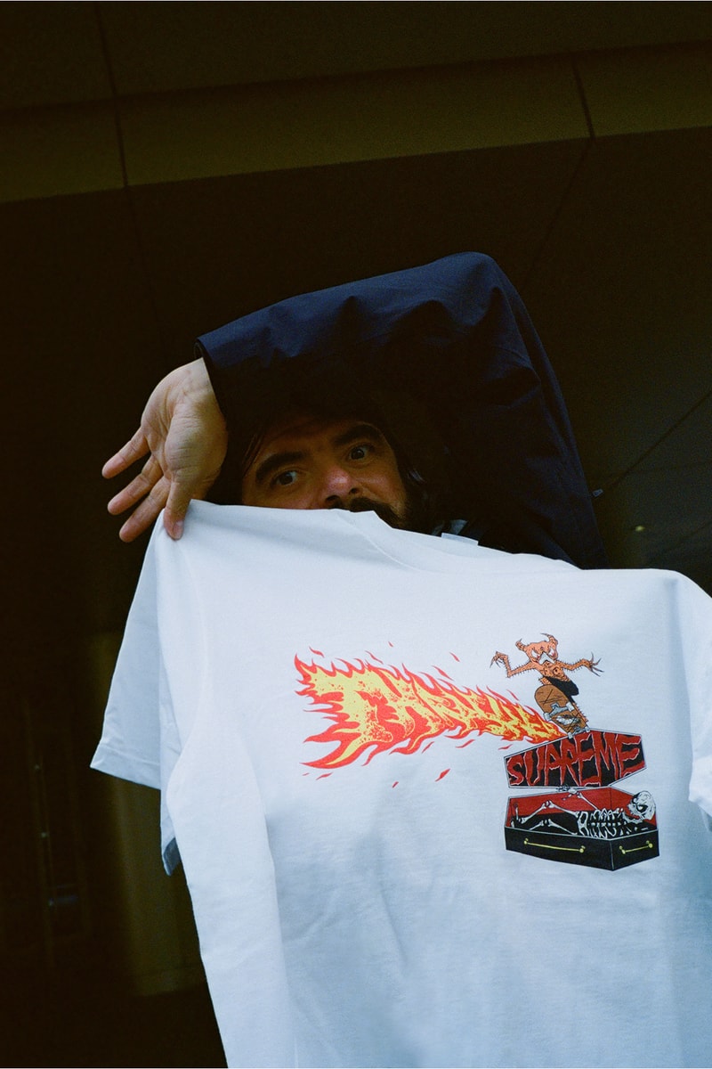 シュプリームが『スラッシャー』との最新コラボカプセルコレクションを発表 sacai NEW ERA® Gonz release info