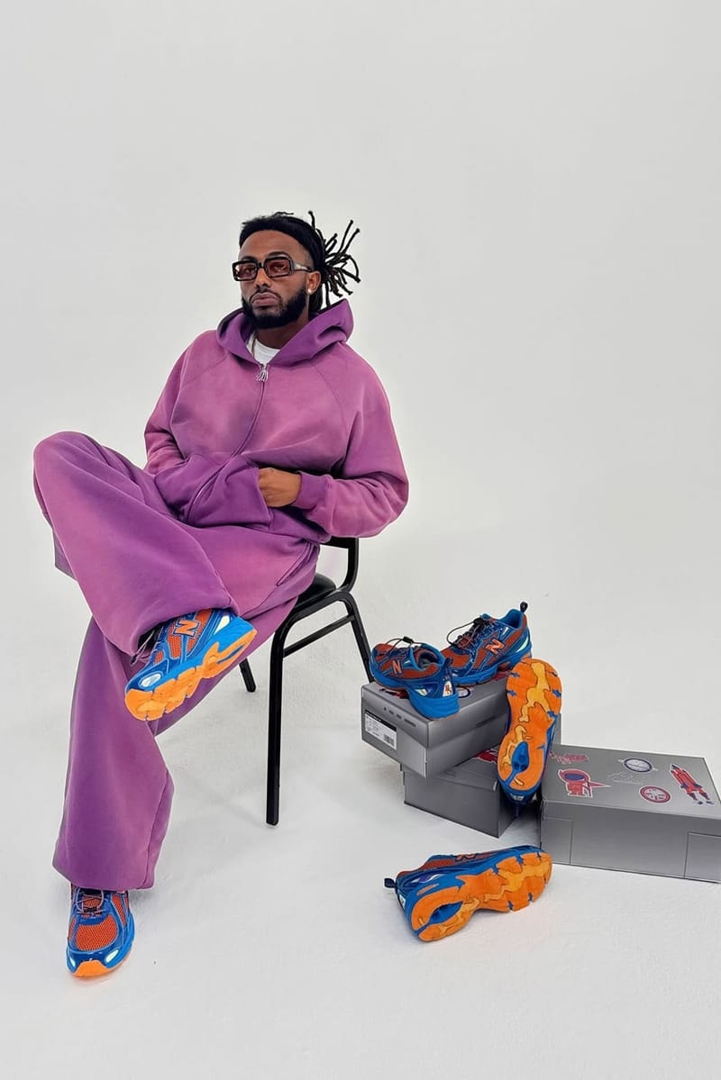 アミーネ がニューバランスとの最新コラボ 740v2 “BTEE740” を発表 Aminé x New Balance  740v2 “BTEE740”  release info