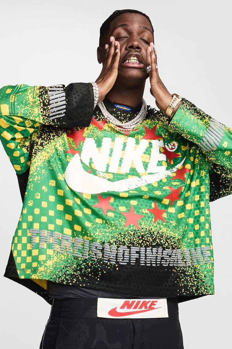 ナイキxカクタスプラントフリーマーケットより最新のコラボカプセルが発売 Nike and Cactus Plant Flea Market Drop Pixelated Hockey Gear goalie jersey reversible hockey jersey cpfm home away jersey set 