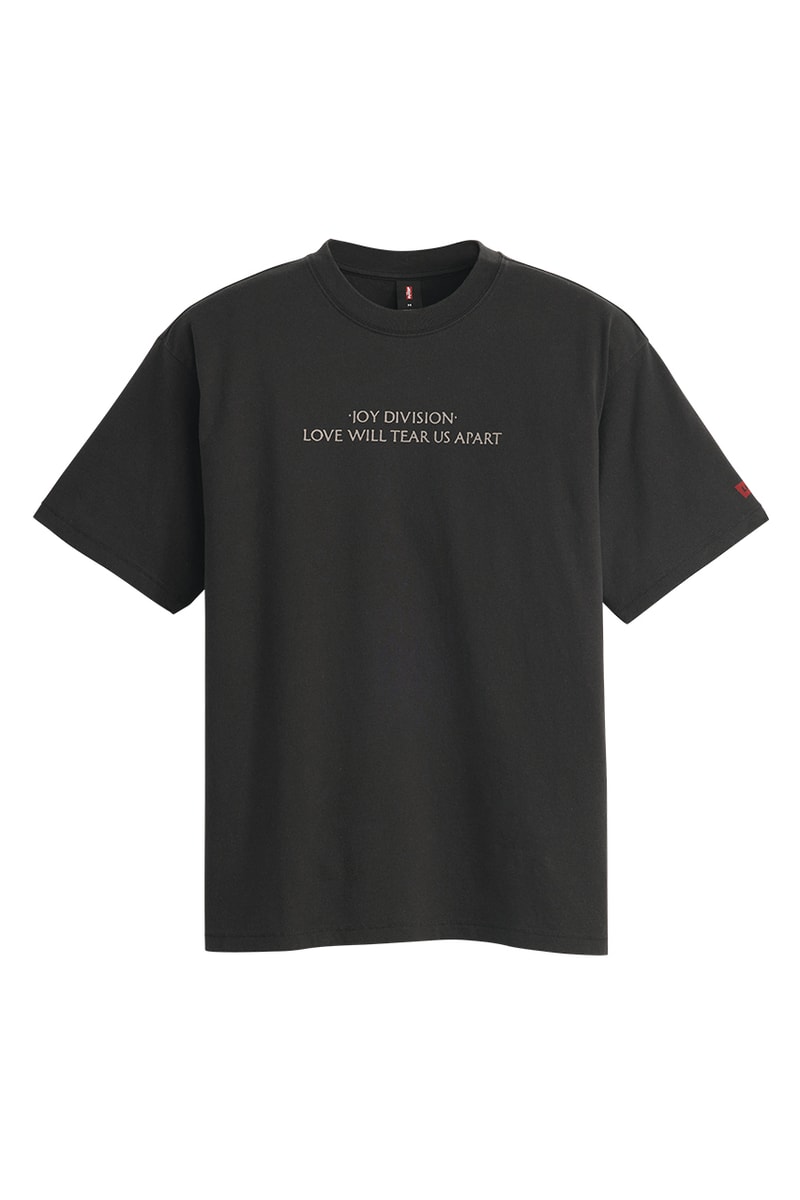 リーバイス®が英ロックバンド ジョイディヴィジョンおよびニューオーダーとのコラボTシャツを発売 levis joy division new order collab t shirt release info