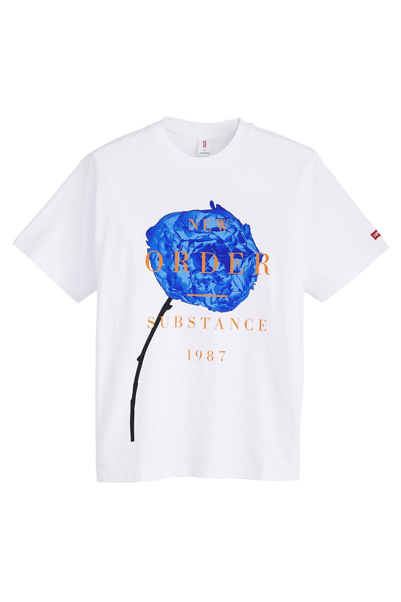 リーバイス®が英ロックバンド ジョイディヴィジョンおよびニューオーダーとのコラボTシャツを発売 levis joy division new order collab t shirt release info