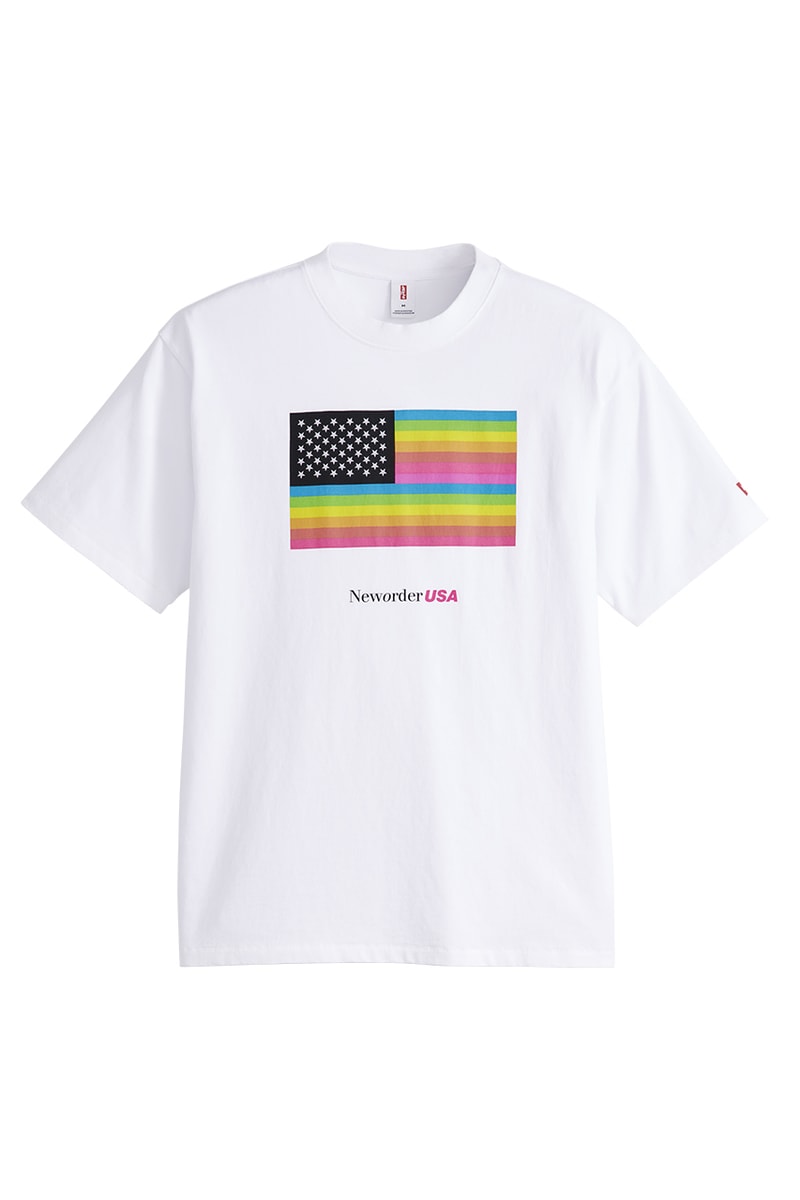 リーバイス®が英ロックバンド ジョイディヴィジョンおよびニューオーダーとのコラボTシャツを発売 levis joy division new order collab t shirt release info