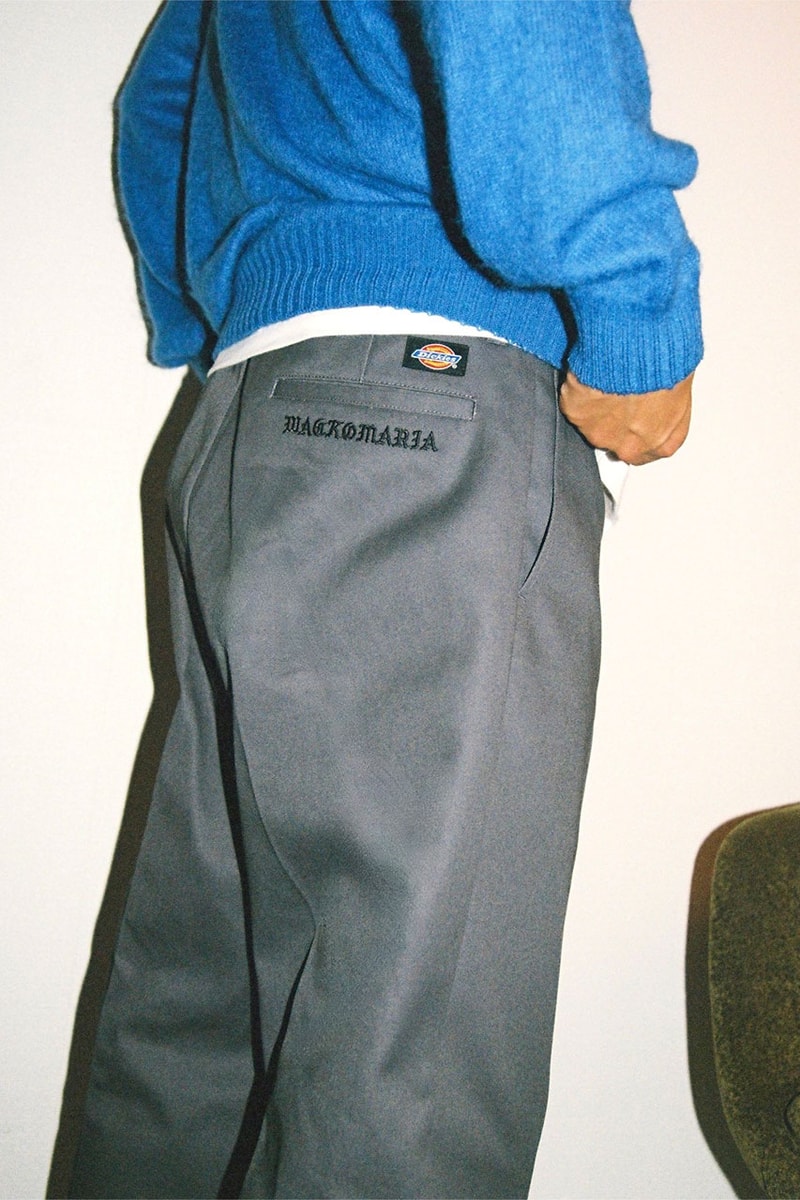 ワコマリアxディッキーズより2024年秋冬シーズンのコラボアイテムが登場 wacko maria dickies 2024 fall winter collbo item release info