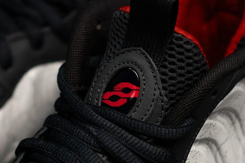 ナイキと鉄拳8とのコラボ エアフォームポジットワン “ジン カザマ” をチェック First Look at the 'Tekken 8' X Nike Air Foamposite One "Jin Kazama" Release Info Dust/Metallic Dark Grey-Off Noir