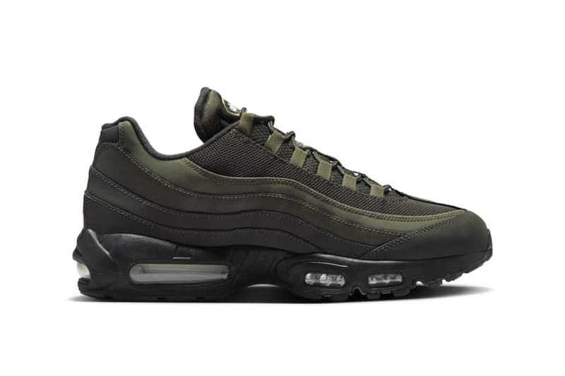 ナイキから森林をイメージしたエアマックス95の新色モデルが登場 Nike Air Max 95 Arrives in a Tonal "Sequoia" Release Info HQ3825-300 Sequoia/White-Cargo Khaki-Medium Olive-Black fall 2024