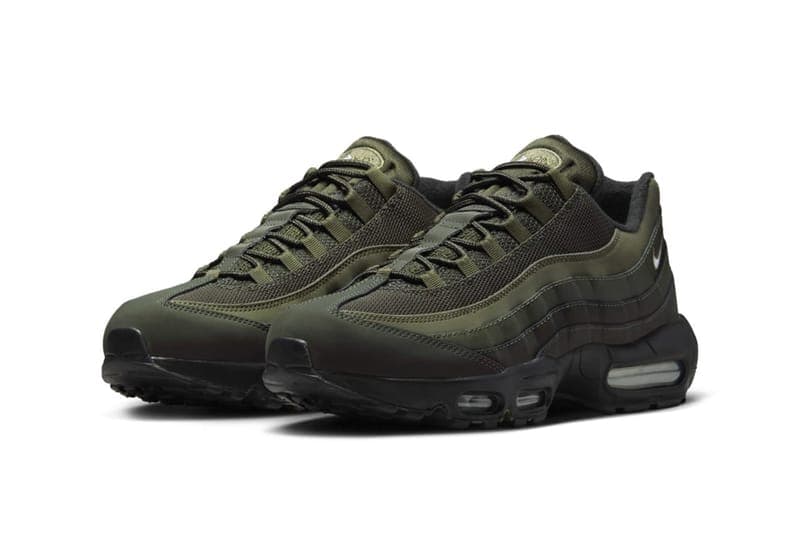 ナイキから森林をイメージしたエアマックス95の新色モデルが登場 Nike Air Max 95 Arrives in a Tonal "Sequoia" Release Info HQ3825-300 Sequoia/White-Cargo Khaki-Medium Olive-Black fall 2024