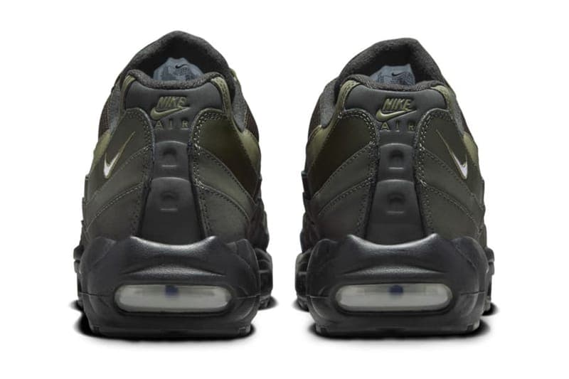 ナイキから森林をイメージしたエアマックス95の新色モデルが登場 Nike Air Max 95 Arrives in a Tonal "Sequoia" Release Info HQ3825-300 Sequoia/White-Cargo Khaki-Medium Olive-Black fall 2024