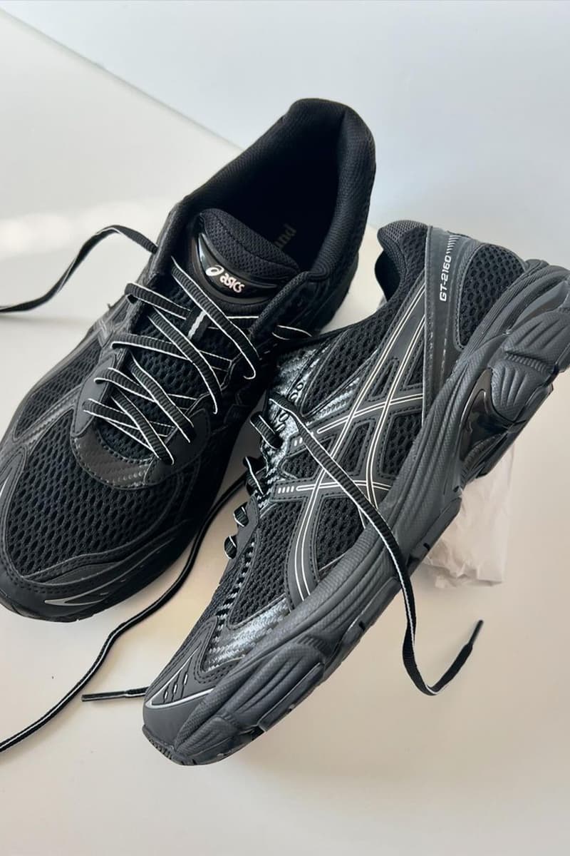 ジョウンドがアシックスとの最新コラボモデル GT-2160 を公開 jjjjound announces asics gt-2160 release fall winter 2024