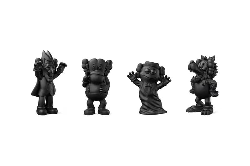 カウズがゼネラル・ミルズ新たなコラボレーションを発表　kaws all black monsters figures vinyl toys count chocula frute brute franken boo berry offiical release date info photos price store list buying guide