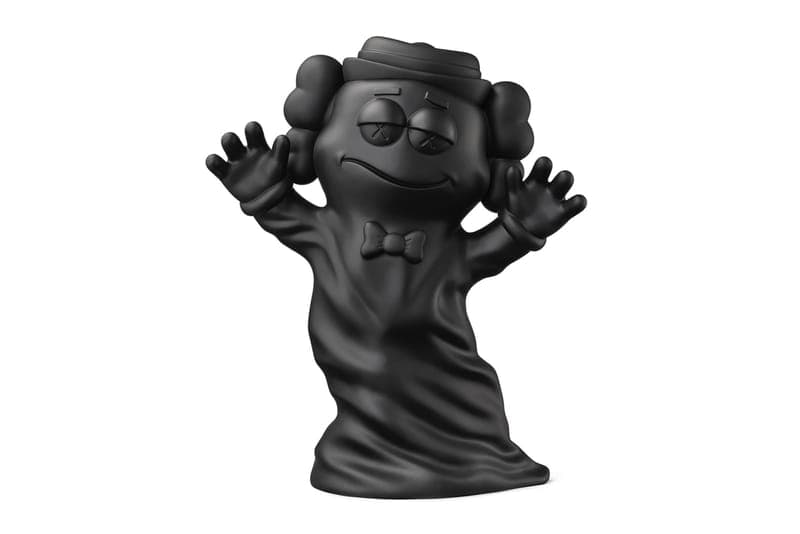 カウズがゼネラル・ミルズ新たなコラボレーションを発表 kaws all black monsters figures vinyl toys count chocula frute brute franken boo berry offiical release date info photos price store list buying guide