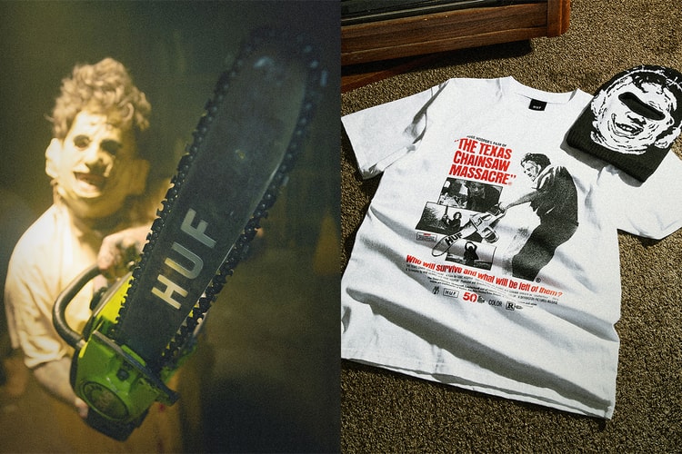 HUF がホラー映画『悪魔のいけにえ』とのコラボレーションを発表