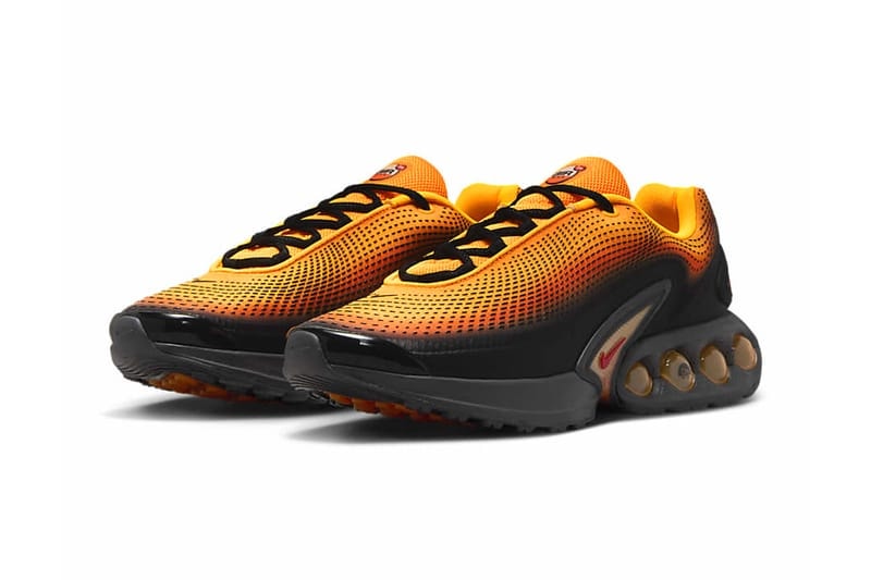 ナイキから炎のようなグラデーションを纏ったエアマックスDn “レーサーオレンジ”が登場 Official Look Nike Air Max Dn "Laser Orange" HM0810-800 laser orange/comet red-black fall release october 2024