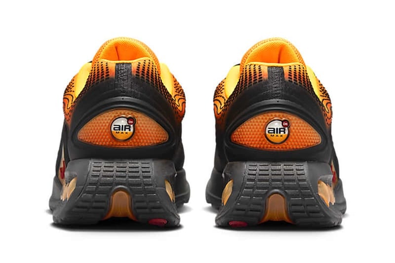 ナイキから炎のようなグラデーションを纏ったエアマックスDn “レーサーオレンジ”が登場 Official Look Nike Air Max Dn "Laser Orange" HM0810-800 laser orange/comet red-black fall release october 2024