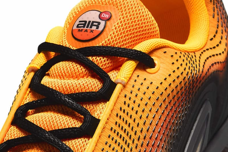 ナイキから炎のようなグラデーションを纏ったエアマックスDn “レーサーオレンジ”が登場 Official Look Nike Air Max Dn "Laser Orange" HM0810-800 laser orange/comet red-black fall release october 2024