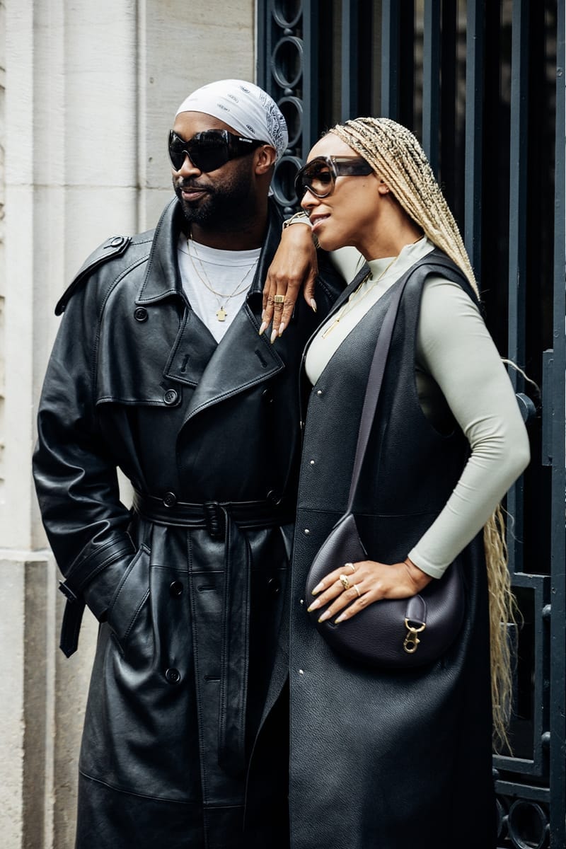 ストリートスタイル : パリ・ファッションウィーク・ウィメンズ 2025年春夏 Paris Fashion Week SS25 Street Style louis vuitton chanel miu miu balenciaga vetements valentino dries van noten coperni kendall jenner gigi hadid romeo beckham mcqueen yohji yamamoto