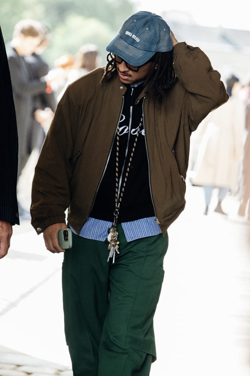 ストリートスタイル : パリ・ファッションウィーク・ウィメンズ 2025年春夏 Paris Fashion Week SS25 Street Style louis vuitton chanel miu miu balenciaga vetements valentino dries van noten coperni kendall jenner gigi hadid romeo beckham mcqueen yohji yamamoto