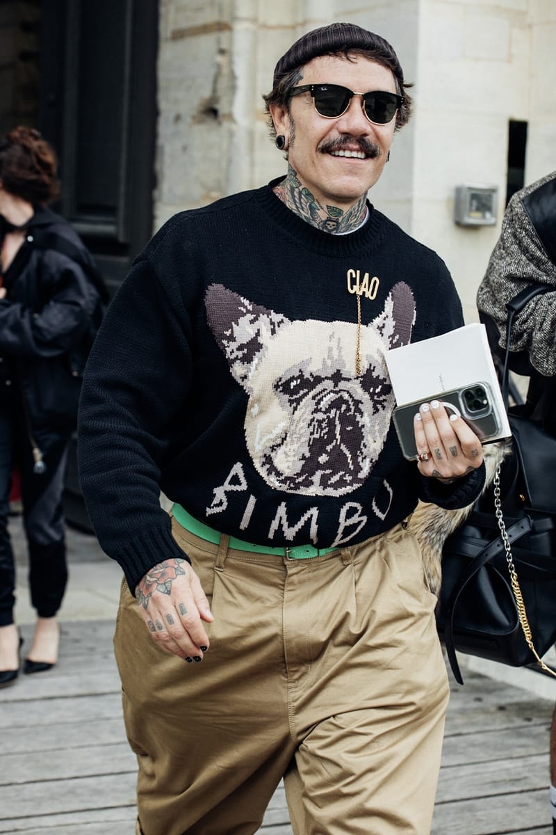 ストリートスタイル : パリ・ファッションウィーク・ウィメンズ 2025年春夏 Paris Fashion Week SS25 Street Style louis vuitton chanel miu miu balenciaga vetements valentino dries van noten coperni kendall jenner gigi hadid romeo beckham mcqueen yohji yamamoto