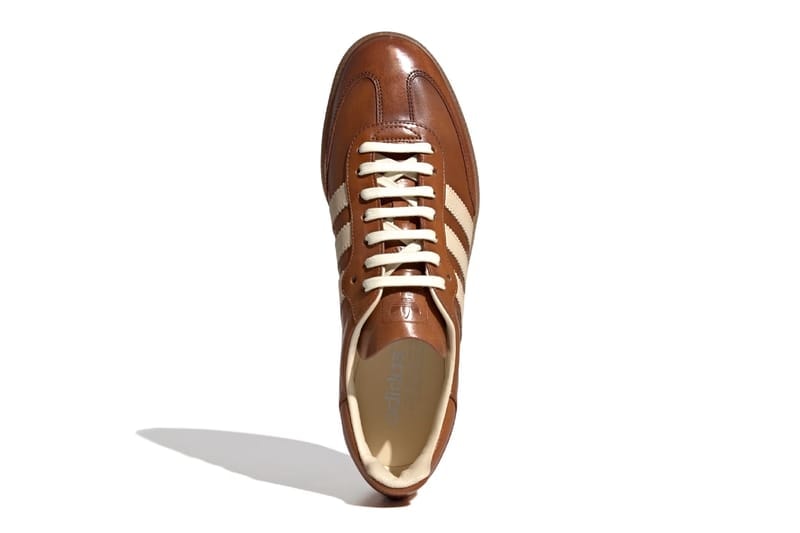 アディダス オリジナルスのイタリア製サンバOGよりカーフレザーを纏った新作が発売 adidas Samba OG Made in Italy Tan Brown IE9121 Release Info