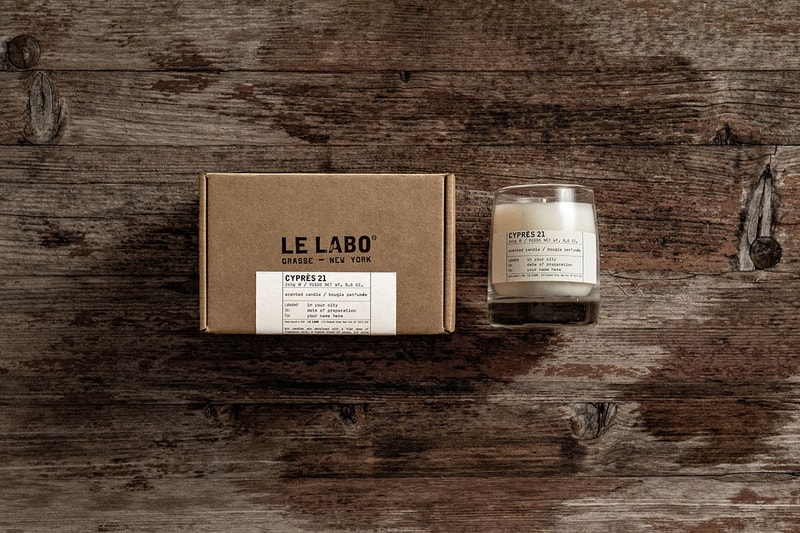 ル ラボのクラシックキャンドルに新たな香りシプレ21が登場 le labo cypres 21 release info