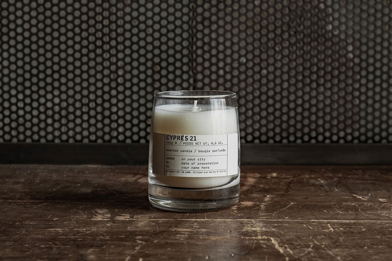 ル ラボのクラシックキャンドルに新たな香りシプレ21が登場 le labo cypres 21 release info