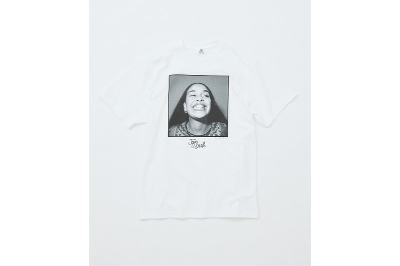 ジャーナルスタンダードが6年ぶりに来日を果たすジョルジャ・スミスとのコラボTシャツを発売 journal standard jorja smith collab photo t shirt release info