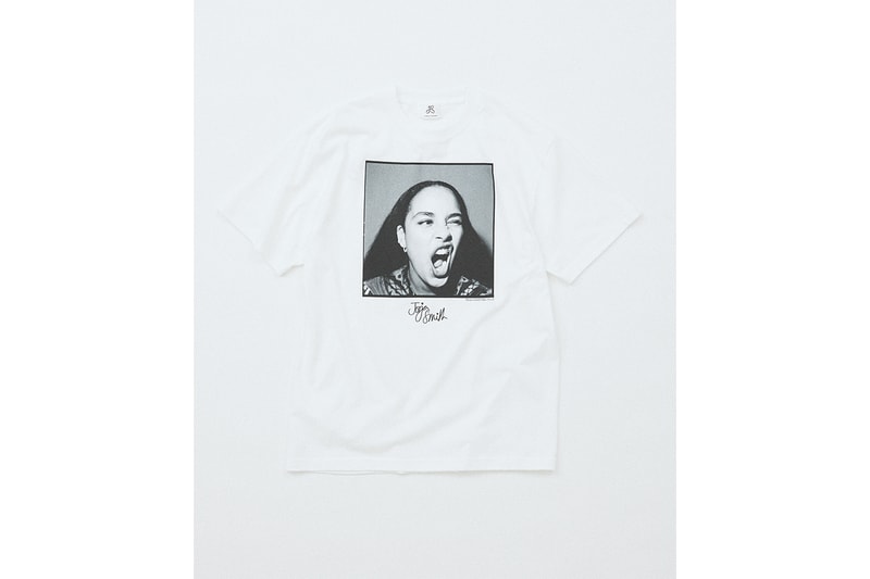 ジャーナルスタンダードが6年ぶりに来日を果たすジョルジャ・スミスとのコラボTシャツを発売 journal standard jorja smith collab photo t shirt release info