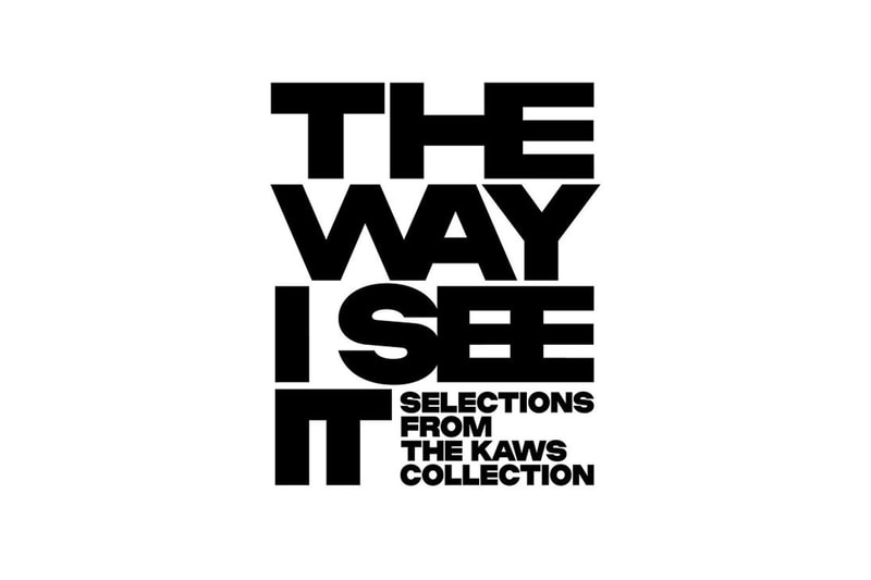 ヒューマン メイドがカウズの展覧会を記念したチャリティ Tシャツを制作 HUMAN MADE Charity T-shirts for “The Way I See It: Selections from the KAWS collection release info