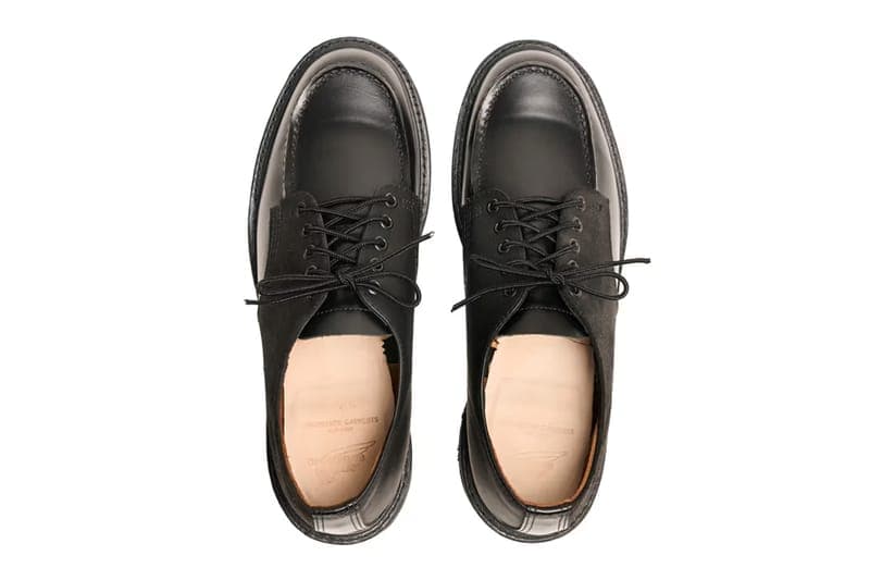 エンジニアドガーメンツがレッドウィングとの初となるコラボレーションを発表 Engineered Garments Red Wing Heritage Triple Black Irish Setter 3110 Release Info